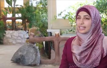 المرابطة آية أبو ناب (أرشيف)