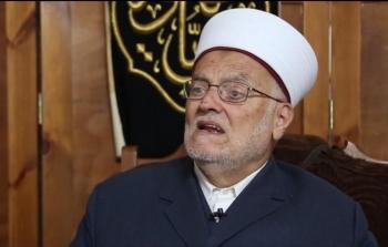 رئيس الهيئة الإسلامية العليا بالقدس المحتلة الشيخ عكرمة صبري