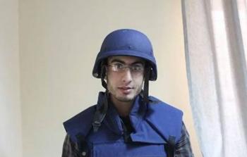 الصحفي مجاهد السعدي من مدينة جنين (أرشيف)