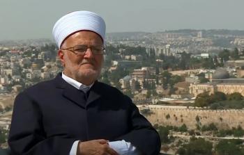 خطيب المسجد الأقصى الشيخ عكرمة صبري (أرشيف)