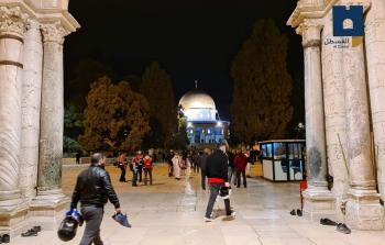 إعادة فتح المسجد الأقصى أمس