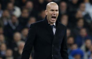 مدرب فريق ريال مدريد زين الدين زيدان (أرشيف)