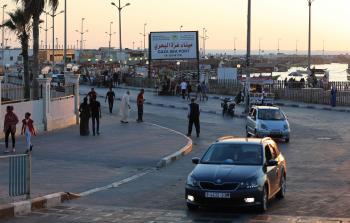 مدخل ميناء غزة البحري  (تصوير: محمود أبو حصيرة)