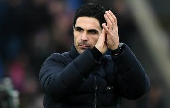 المدرب الإسباني لفريق أرسنال الإنجليزي ميكل أرتيتا