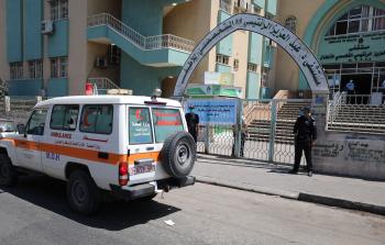 جانب من المناورة (تصوير: محمود أبو حصيرة)