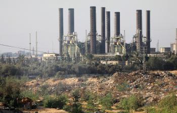 محطة توليد الكهرباء في قطاع غزة  .. تصوير /  ياسر فتحي