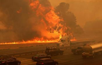 حرائق كاليفورنيا (أرشيف)