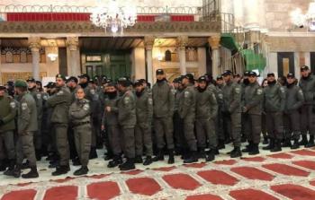 العشرات من جنود الاحتلال يقتحمون الحرم الإبراهيمي (أرشيف)