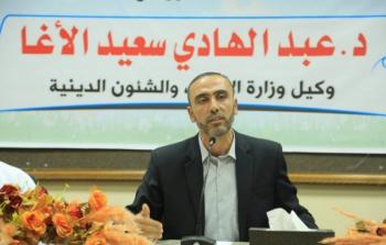 وكيل وزراة الاوقاف عبدالهادي الآغا