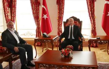 هنية واردوغان في زيارة سابقة