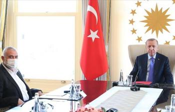 اردوغان وهنية