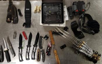 جانب من الممنوعات المضبوطة