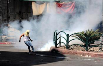 جانب من المواجهات