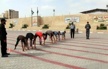 اختبار اللياقة البدنية للمتقدمين للعمل في الأجهزة الأمنية (أرشيف)