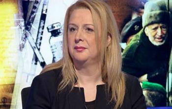 سهى الطويل أرملة الرئيس الراحل ياسر عرفات (أرشيف)