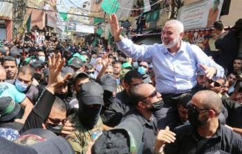 إسماعيل هنية رئيس المكتب السياسي لحركة 