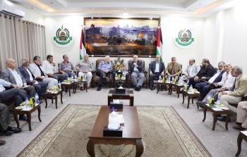 اجتماع الفصائل بغزة في مكتب رئيس حركة حماس (أرشيف)