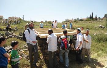 مستوطنون يقتحمون موقع سبسطية الأثري (أرشيف)