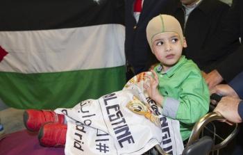 الطفل أحمد دوابشة الناجي الوحيد من مجزرة حرق عائلته (أرشيف)