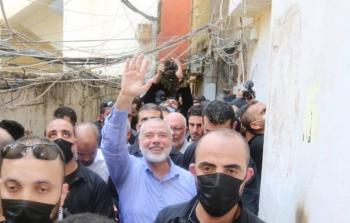 إسماعيل هنية رئيس المكتب السياسي لحركة 