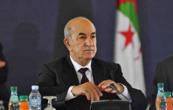 الرئيس الجزائري عبد المجيد تبون