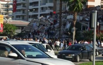 آثار الزلزال