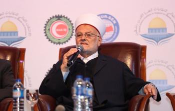 رئيس الهيئة الإسلامية العليا بالقدس المحتلة وخطيب الأقصى الشيخ عكرمة صبري