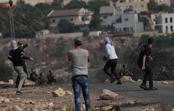 جانب من المواجهات