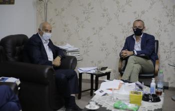 جانب من الاجتماع في رام الله