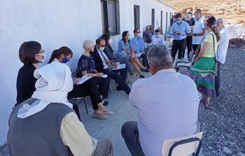 جانب من الزيارة