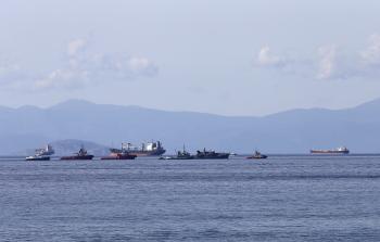 جانب من الاصطدام - الأناضول