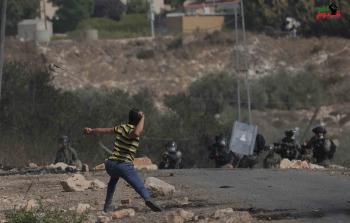 جانب من المواجهات