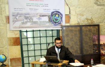 مدير مركز المخطوطات في الأقصى رضوان عمرو