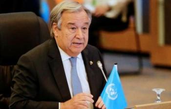 الأمين العام للأمم المتحدة أنطونيو غوتيريش