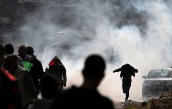 جانب من المواجهات