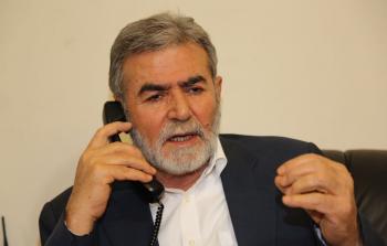 أمين عام حركة الجهاد الإسلامي زياد النخالة (أرشيف)