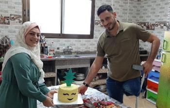 جمانة وعدلي عبيد من سكان الشجاعية.jpg