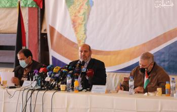 جانب من المؤتمر - تصوير / محمود أبو حصيرة