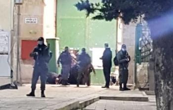 مكان عملية الطعن واستنفار جنود الاحتلال