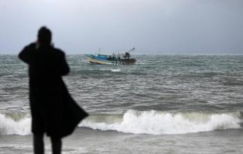 بحر غزة -تصوير / ياسر فتحي