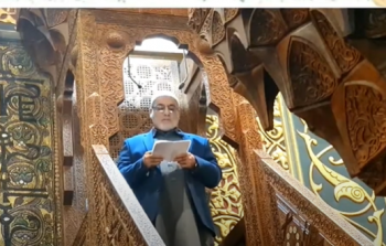 خطيب الجمعة في الأقصى الشيخ محمد سليم