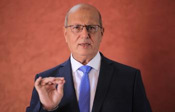 النائب جمال الخضري رئيس اللجنة الشعبية لمواجهة الحصار (أرشيف)