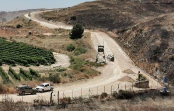 الجانب المحتل من بلدة العديسة اللبنانية  (أرشيف)