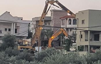 هدم منزل فلسطيني في الداخل المحتل (أرشيف)