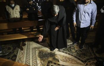 حماس تدين محاولة مستوطن إحراق كنيسة الجثمانية بالقدس