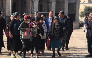 المتطرف غليك يقتحم الأقصى برفقة شرذمة من قطعان المستوطنين(أرشيف)