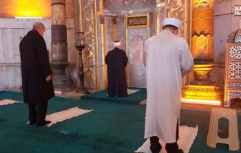 أمين المنبر المقدسي يؤم صلاة الجمعة بـ