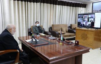 جانب من المؤتمر الدولي الإلكتروني