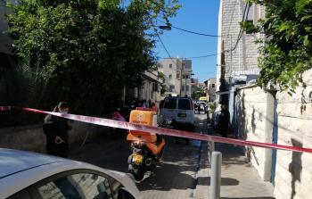 مكان جريمة استهداف القيادي محمد أبو نجم في يافا المحتلة