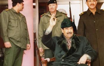 الرئيس العراقي الأسبق الراحل صدام حسين